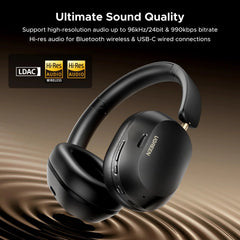 UGREEN HiTune MAX 5C Bluetooth Headphones (Over-Ear, Noise-Canceling, Hi-Res)