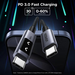 UGREEN Uno USB-C to USB-C Cable 100W