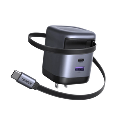 UGREEN Nexode 65W Charger with Retractable USB-C Cable