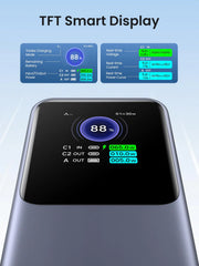 UGREEN Nexode Power Bank 25000mAh 200W with Smart Digital Display