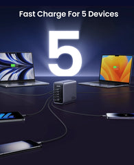 UGREEN Nexode 300W 5-Port Desktop Charger