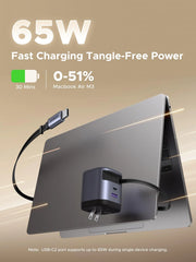 UGREEN Nexode 65W Charger with Retractable USB-C Cable