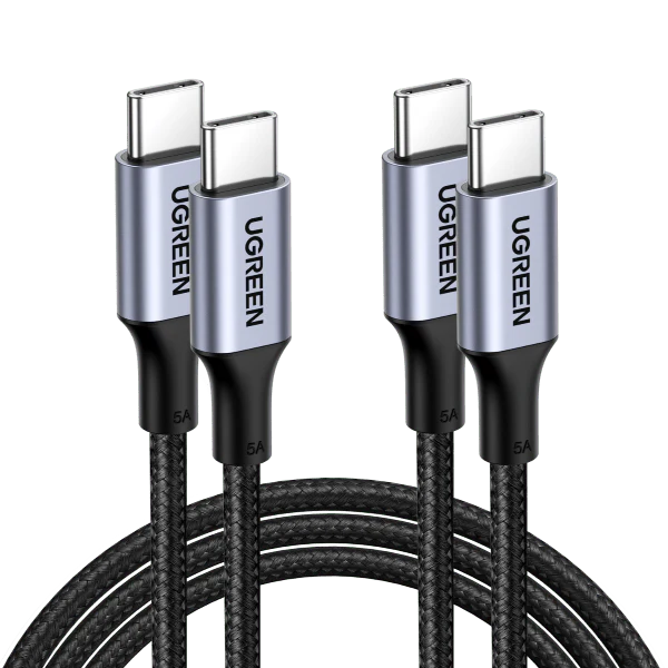 UGREEN USB C to USB C 100W Fast Cable 2 Pack